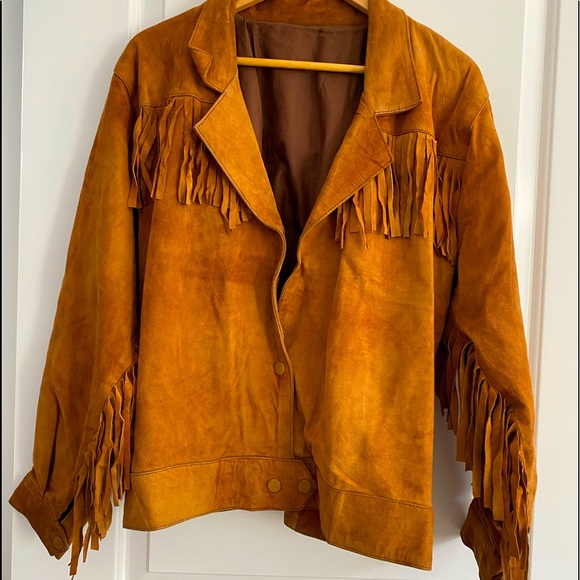 Vintage Jackets & Blazers - **SOLD** VINTAGE 90’s SUEDE LEATHER Jacket